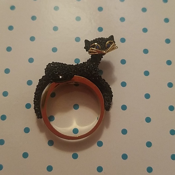 Kate Spade Jazz Things Up Cat Ring 